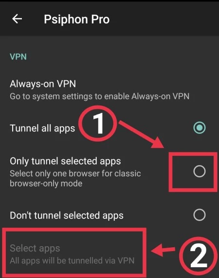 how to use psiphon