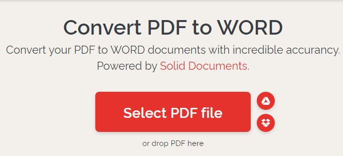 convert pdf to word software