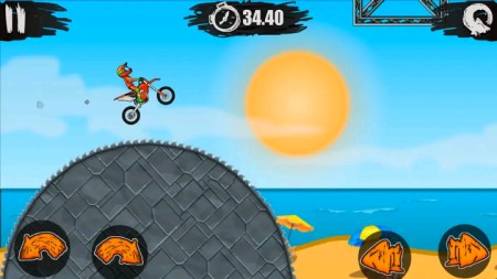 moto x3m bike racing game