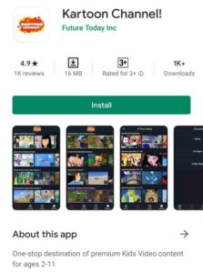 How to Download Kartoon Channel App For Kids [2022] Complete Guide?