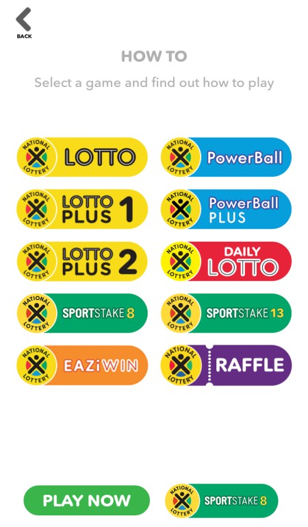 SA national lottery app for android