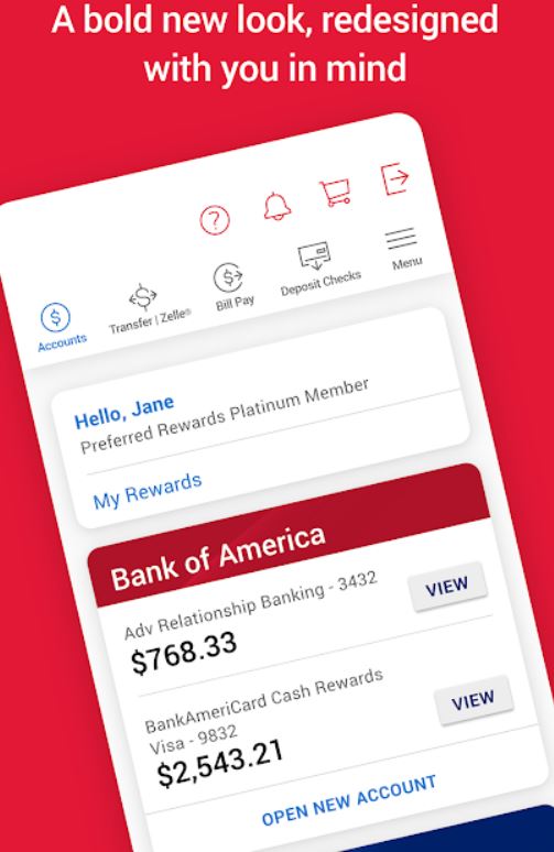 edd bank of america app