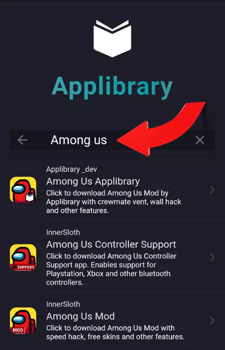 applibrary.org among us hack download