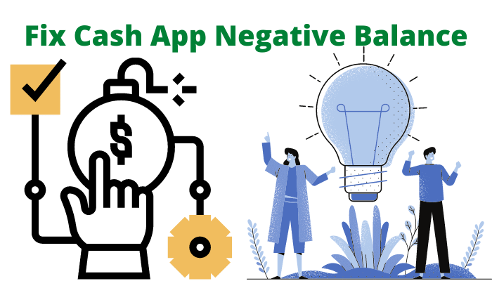 fix negative Cash App balance