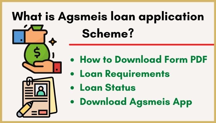 apply Agsmeis loan application form pdf