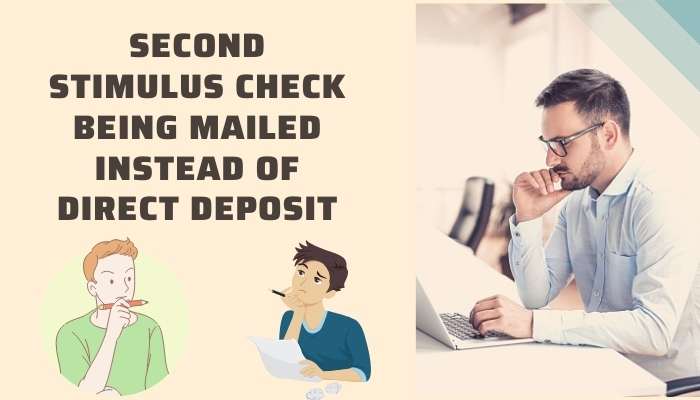 second stimulus check being mailed