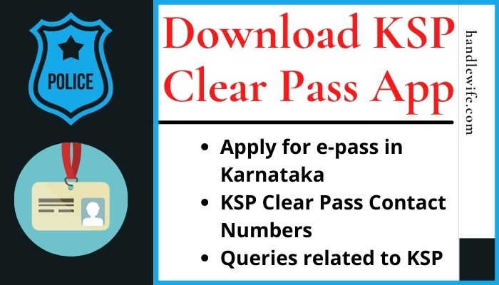 Download KSP Clear Pass App apply online karnataka