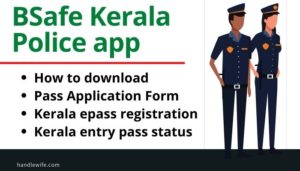 BSafe Kerala Police App | pass.besafe.kerala.gov.in application form