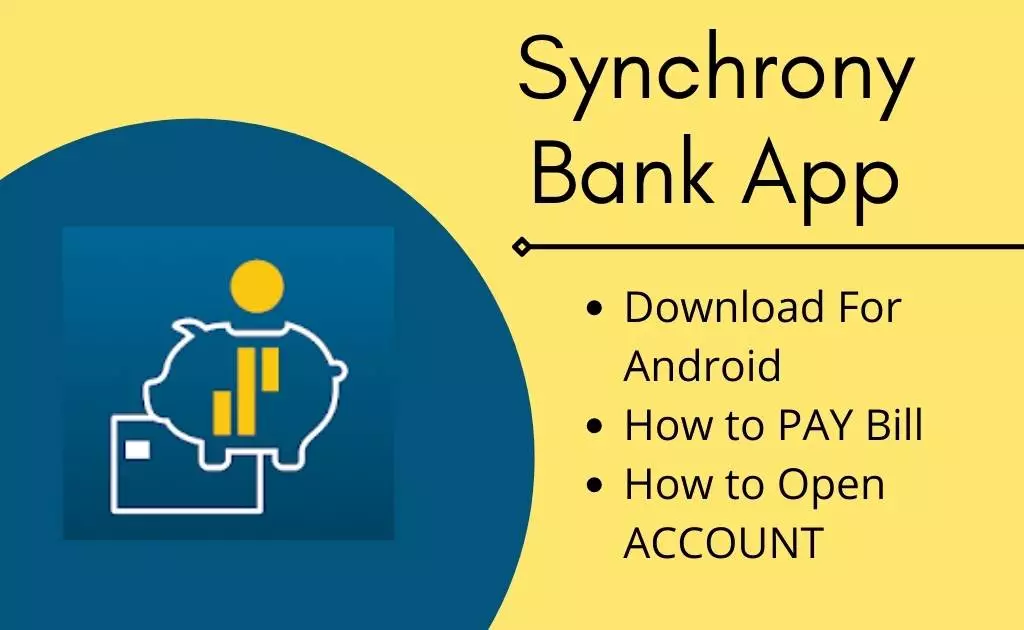 synchrony bank app download open account register online
