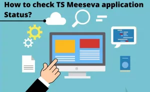 How to check TS MeeSeva application status with transaction id?