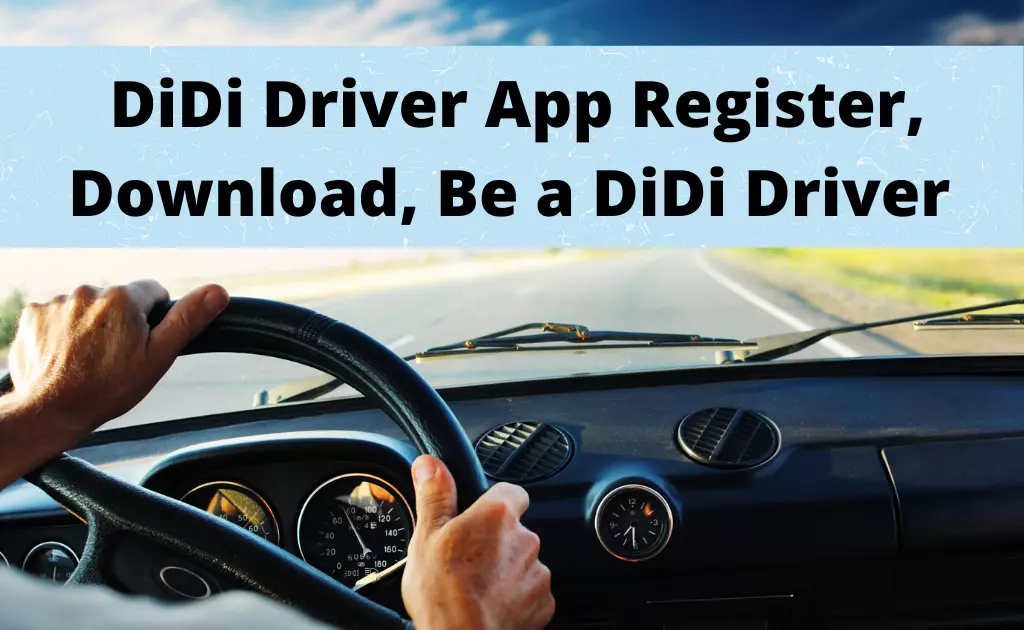 didi driver app download register 