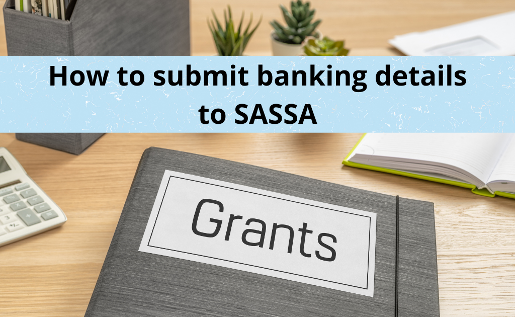 How to submit or update banking details to sassa srd r350 online