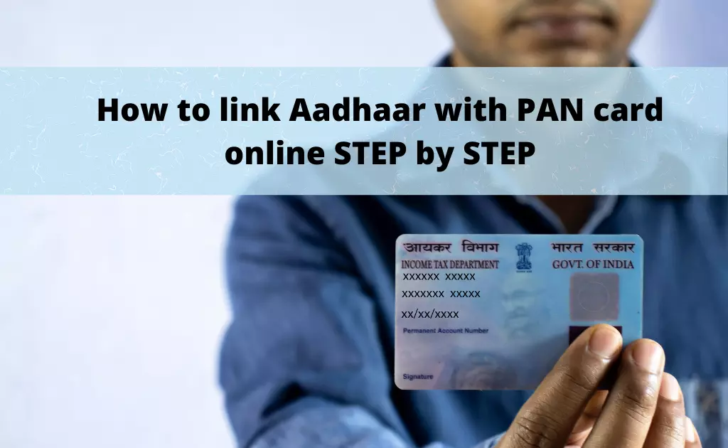 How to link Aadhaar with PAN card online STEP by STEP