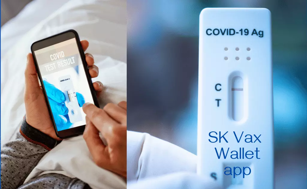 SK Vax wallet app