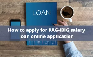 PAG-IBIG salary loan online application (Complete Guide)