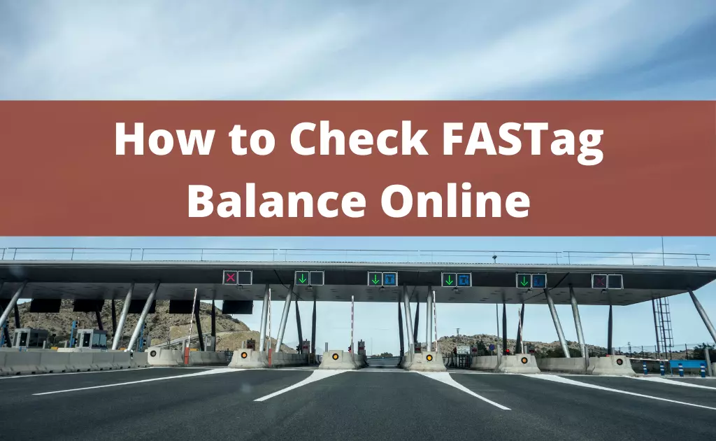 how to check fastag balance online
