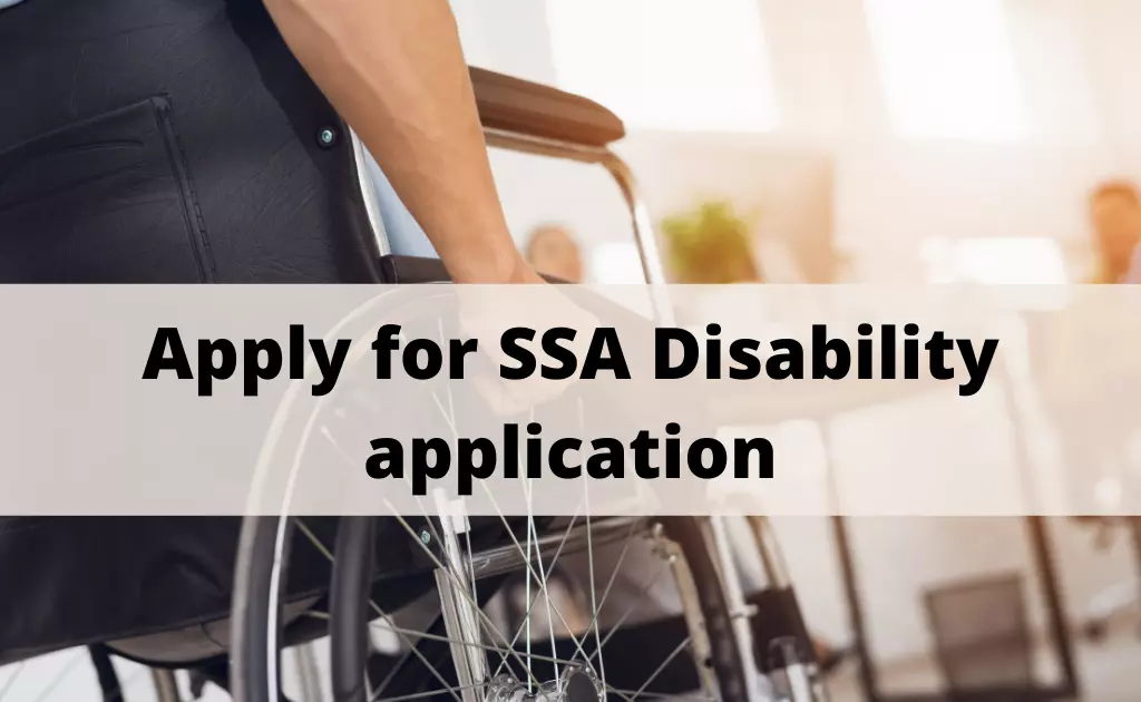 ssa disability application apply, requirements, check status