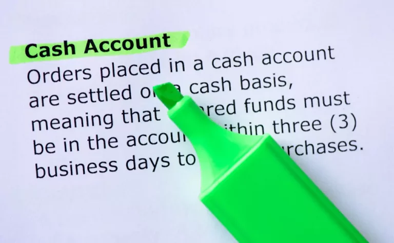 Margin account vs cash account