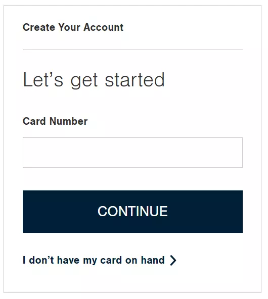 Brooks credit card registration