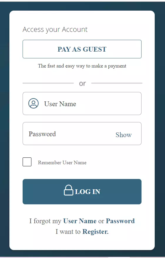 living space credit card login pay bill
