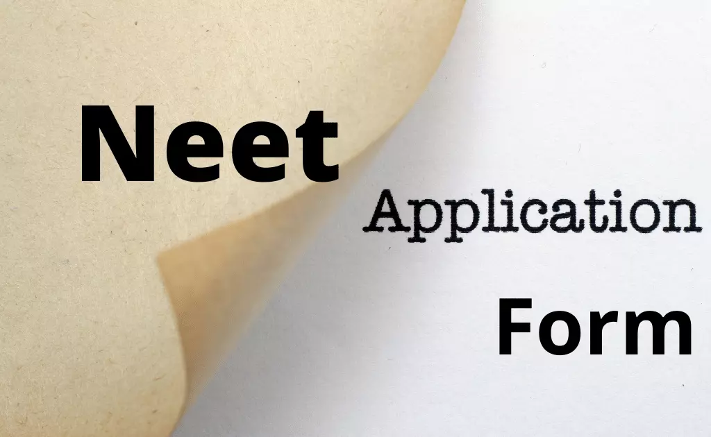 neet application form