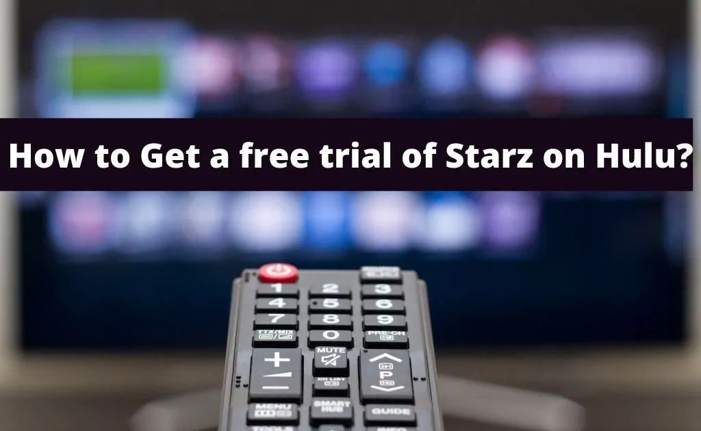 how to get starz on hulu