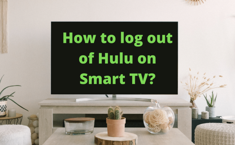 log out of Hulu