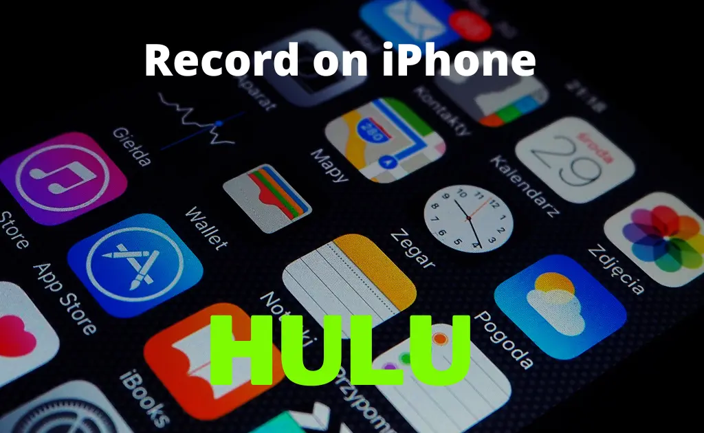 record hulu on iphone