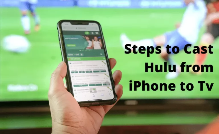 Steps to Cast Hulu from iPhone to Tv