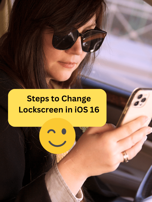 change lockscreen ios 16