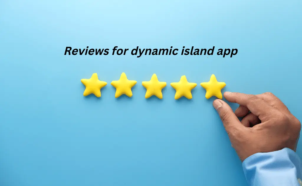 review dynamic island app