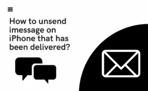How to unsend an imessage on iPhone that has been delivered?