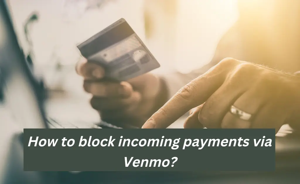 block incoming payments
