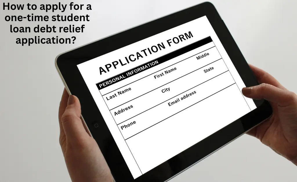 one time loan application