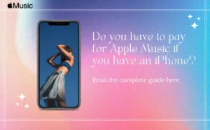Apple music on iPhone