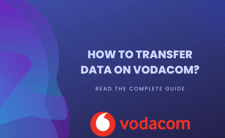transfer data on Vodacom