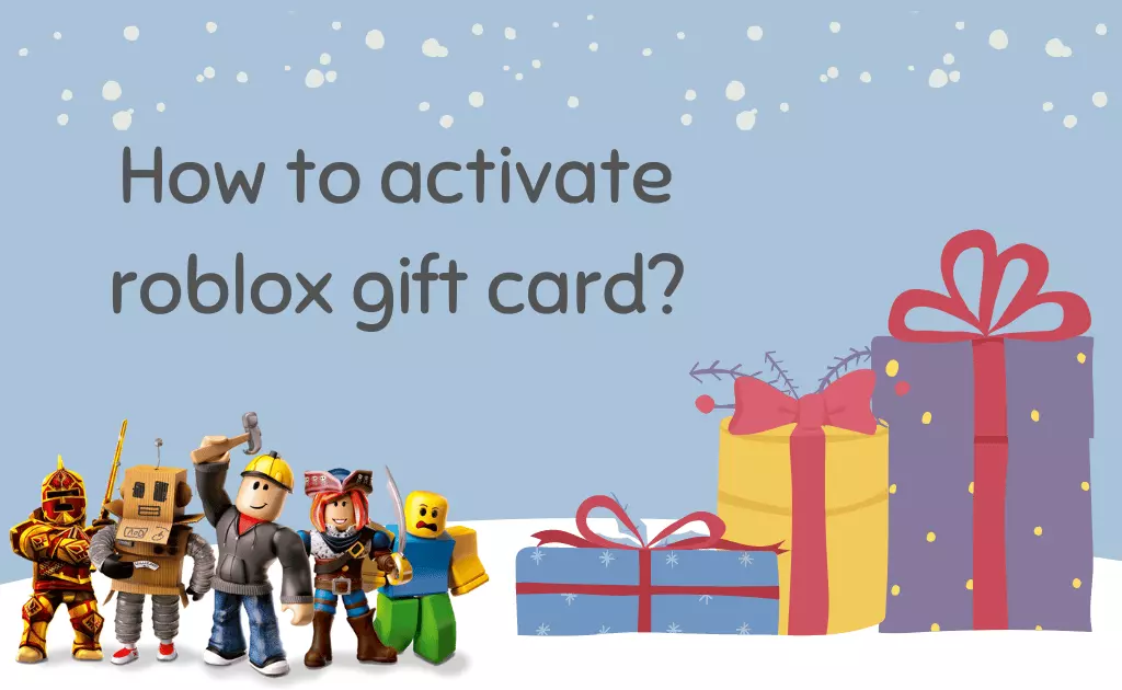 activate Roblox gift cards