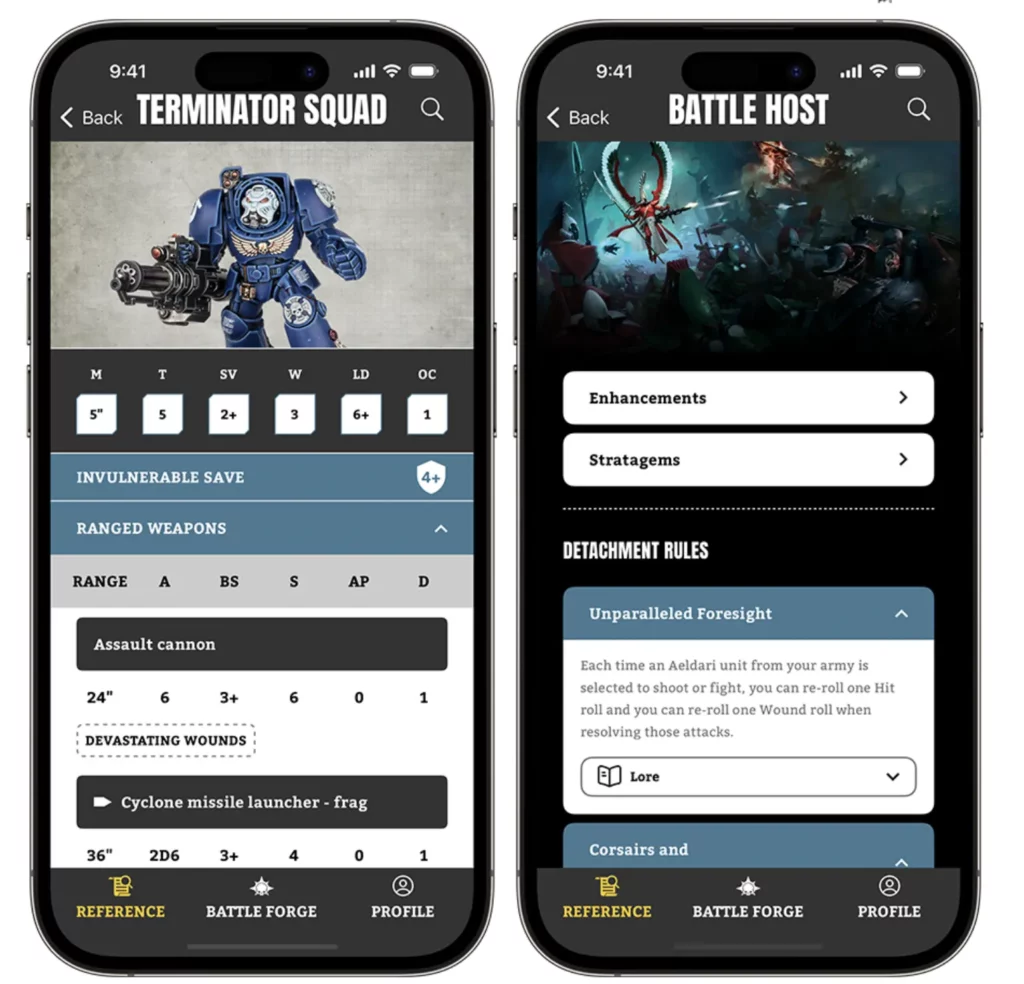 warhammer 40000 app