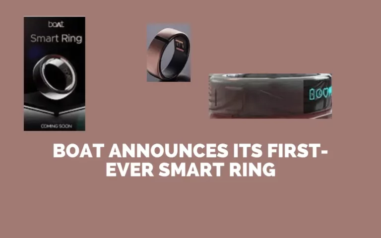 boAt Announces Its First-Ever Smart Ring
