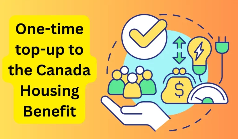 One-time top-up to the Canada Housing Benefit 2024